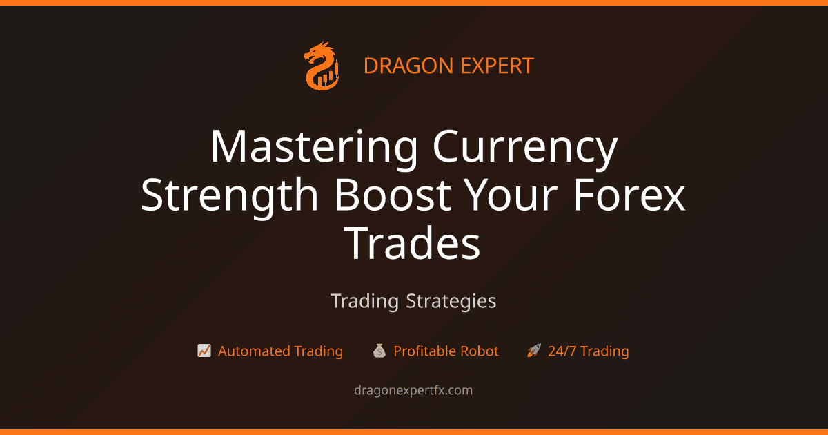 Mastering Currency Strength: Boost Your Forex Trades - Trading Strategies